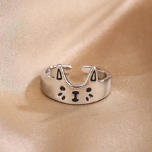 Load image into Gallery viewer, Women&#39;s Cute Cartoon Epoxy Cat Ring
