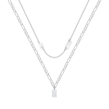 Load image into Gallery viewer, Simple Double Layer Stacked Necklace For Women&quot;s New Fashion In
