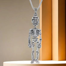 Load image into Gallery viewer, Titanium Steel Necklace Men&#39;s Hip Hop Niche Skull
