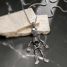 Load image into Gallery viewer, Titanium Steel Necklace Men&#39;s Hip Hop Niche Skull
