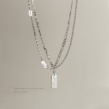 Load image into Gallery viewer, Simple Double Layer Stacked Necklace For Women&quot;s New Fashion In
