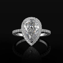 Load image into Gallery viewer, Women&#39;s Fashion Drop Shaped Zircon Wedding Rings
