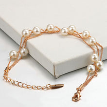 Load image into Gallery viewer, The  Pearl Bracelet Necklace  Gold Jewelry For Women Gift Party Wholesale
