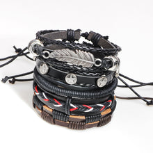 Load image into Gallery viewer, Men&#39;s Multi-root Bracelet Bracelet Alloy Bracelet Europe and America
