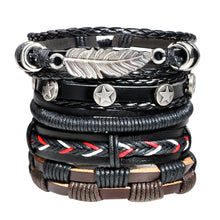 Load image into Gallery viewer, Men&#39;s Multi-root Bracelet Bracelet Alloy Bracelet Europe and America
