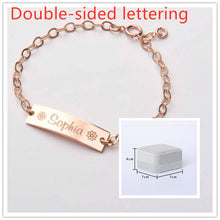 Load image into Gallery viewer, Personalized lettering children bracelet
