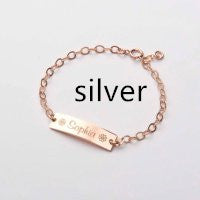 Load image into Gallery viewer, Personalized lettering children bracelet
