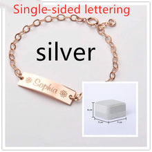 Load image into Gallery viewer, Personalized lettering children bracelet
