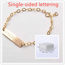 Load image into Gallery viewer, Personalized lettering children bracelet
