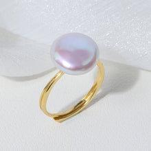 Load image into Gallery viewer, Baroque Pearl Ring Women
