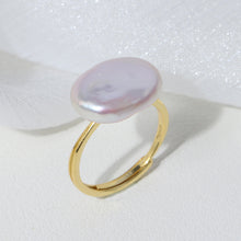 Load image into Gallery viewer, Baroque Pearl Ring Women
