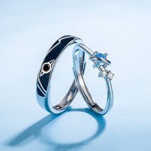 Load image into Gallery viewer, Dream Planet Couple Rings Fashion Personality Rings Men and Women Rings
