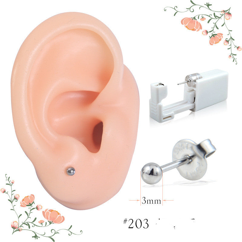 Disposable Aseptic Ear Piercing Device For Ear Piercing