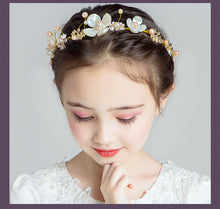 Load image into Gallery viewer, Super Fairy Princess Sen Is Korean Flower Girl Headband Girl Head Flower Girl Show Catwalk Jewelry
