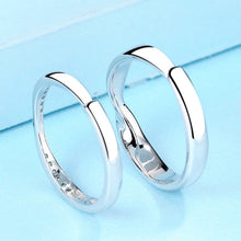 Load image into Gallery viewer, S925 Sterling Silver Couple Rings With Diamonds For Men And Women
