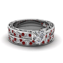 Load image into Gallery viewer, Zircon Women&#39;s Rings European And American Fashion Men&#39;s And Women&#39;s Combination Couple Rings
