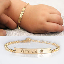 Load image into Gallery viewer, Personalized lettering children bracelet
