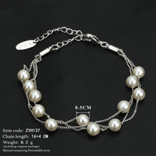 Load image into Gallery viewer, The  Pearl Bracelet Necklace  Gold Jewelry For Women Gift Party Wholesale
