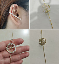 Load image into Gallery viewer, Temperament Cold Wind Piercing Ear Acupuncture Ring
