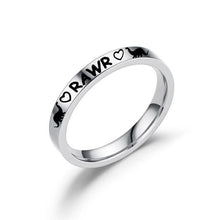 Load image into Gallery viewer, Creative Small Titanium Rings Best Friend
