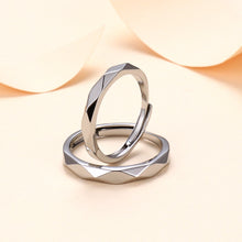 Load image into Gallery viewer, Angular Love Couple Ring Handmade Chinese Style Retro Men And Women Couple Rings
