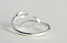 Load image into Gallery viewer, Small Animal Elk Horn Ring Simple Fashion Creative  Couple Rings
