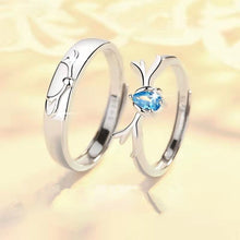 Load image into Gallery viewer, Couple A Pair Of Simple Men And Women Rings
