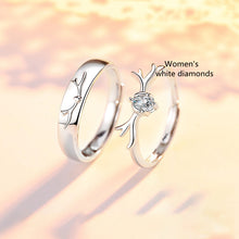 Load image into Gallery viewer, Couple A Pair Of Simple Men And Women Rings
